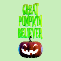 Great Pumpkin T  Shirt Great Pumpkin Believer In 3 D T  Shirt Urban Heavy T-shirt | Artistshot