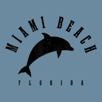 Miami Beach Florida Fl Vintage Surf Dolphin Vacation T Shirt Urban Pullover Hoodie | Artistshot