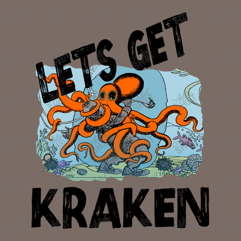 Art Character Lets Get Kraken Halloween Leatherette Tumbler | Artistshot