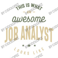 Funny Awesome Job Analyst Job Occupation Bomber Jacket | Artistshot