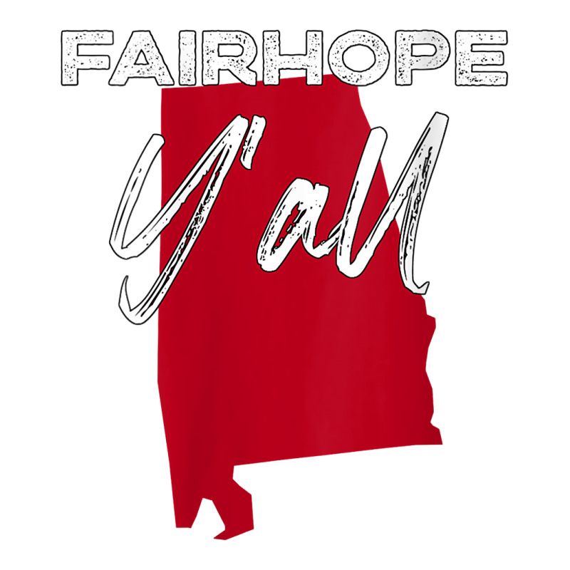 Womens Fairhope Alabama Y'all Al Pride State Map Cute V Neck T Shirt Bomber Jacket by paisleafuscaldo | Artistshot