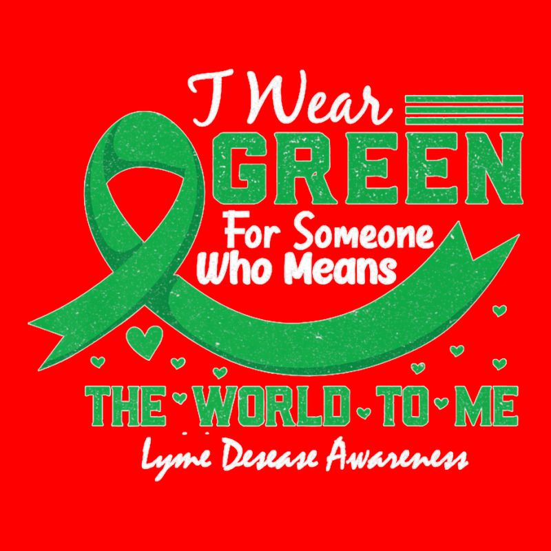 Funny Infectious Awareness Ribbon Green Lyme Disease Warrior Premium Bomber Jacket | Artistshot