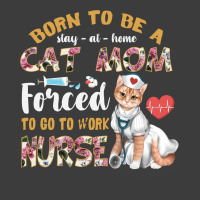 Born To Be A Stay At Home Cat Mom Forced To Go To Work Nurse Men's Polo Shirt | Artistshot