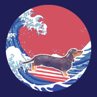 Dachshund T  Shirt Black & Tan Dachshund Gifts   Ocean Waves Surfing B Beanie | Artistshot