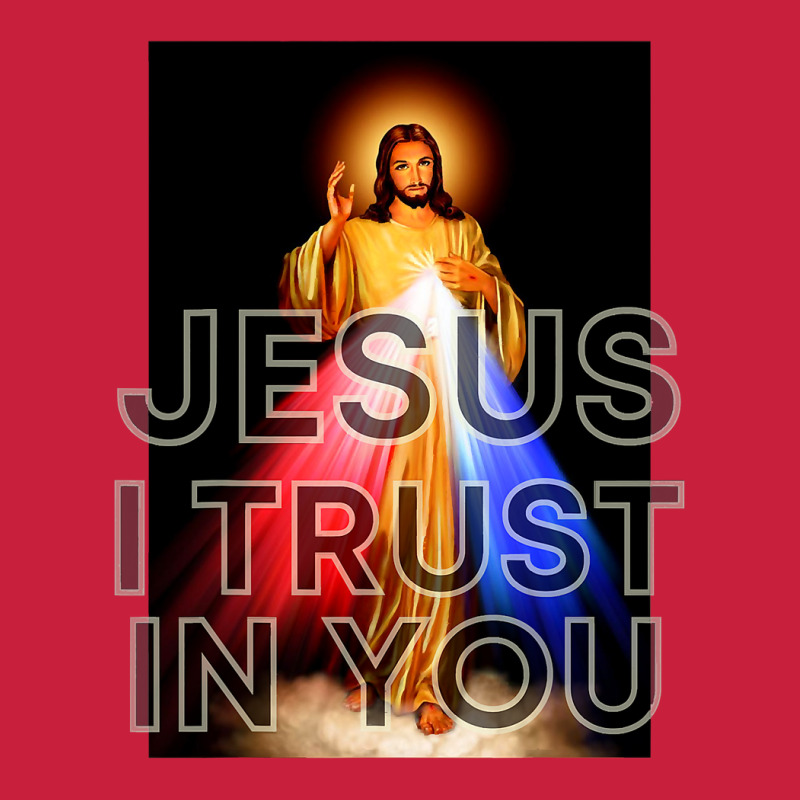 Jesus Christ Christian Jesus I Trust In You Divine Mercy Graphic Catho Beanie by pester | Artistshot