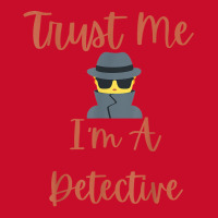 Funny Trust Me I'm A Detective Private Investigator Men T Shirt Visor Hat | Artistshot