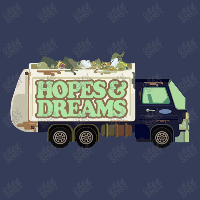 Hopes & Dreams Garbage Truck Funny Nihilism Design Visor hat by gusjigangkudus | Artistshot