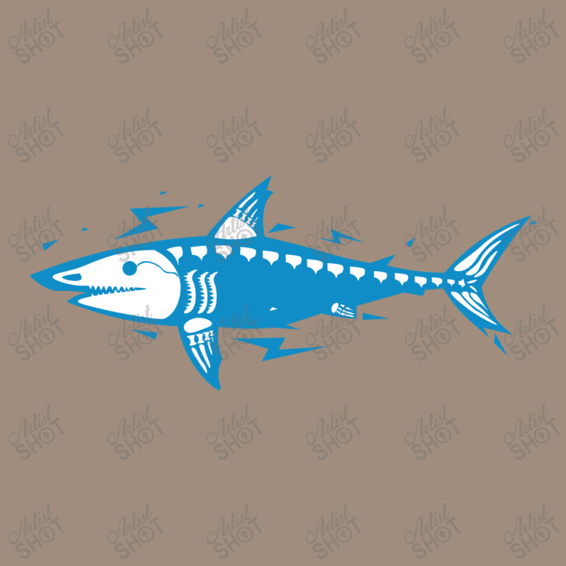 Thunderbolt Blue Shark Illustration Visor hat by RAPart | Artistshot