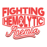 Red Ribbon Fighting For Hemolytic Anemia Awareness T Shirt Visor Hat | Artistshot