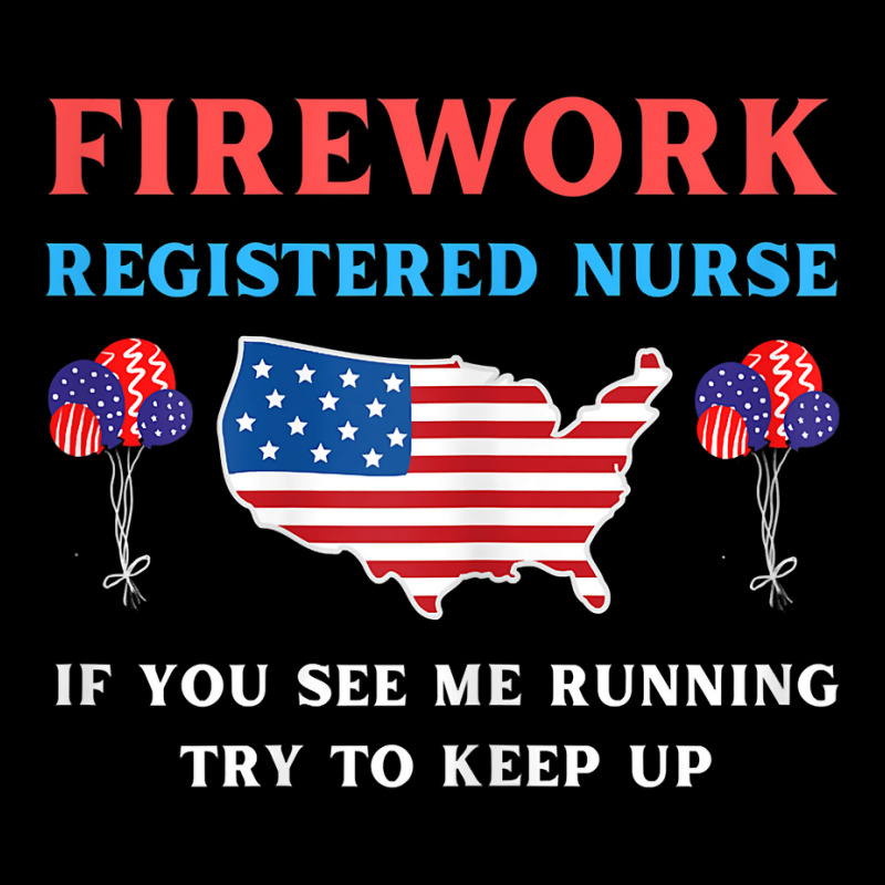 Womens Registered Nurse Fireworks Usa Independence Day 4th July T Shir Visor Hat | Artistshot