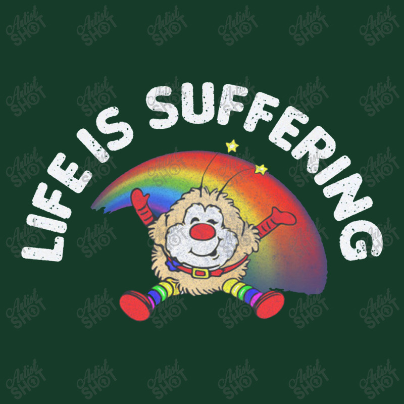 Life Is Suffering,nihilist Rainbow Brite Design,life Is Suffering Visor hat by bedaopini | Artistshot