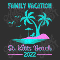 Family Vacation 2022 Vintage Lost Paradise St. Kitts Beach Premium Snapback Trucker Cap | Artistshot