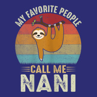 Womens My Favorite People Call Me Nani Cute Sloth Lover Grandma Snapback Trucker Cap | Artistshot