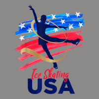 Ice Skating Dance Support The Team Tshirt Usa Flag T Shirt Snapback Trucker Cap | Artistshot