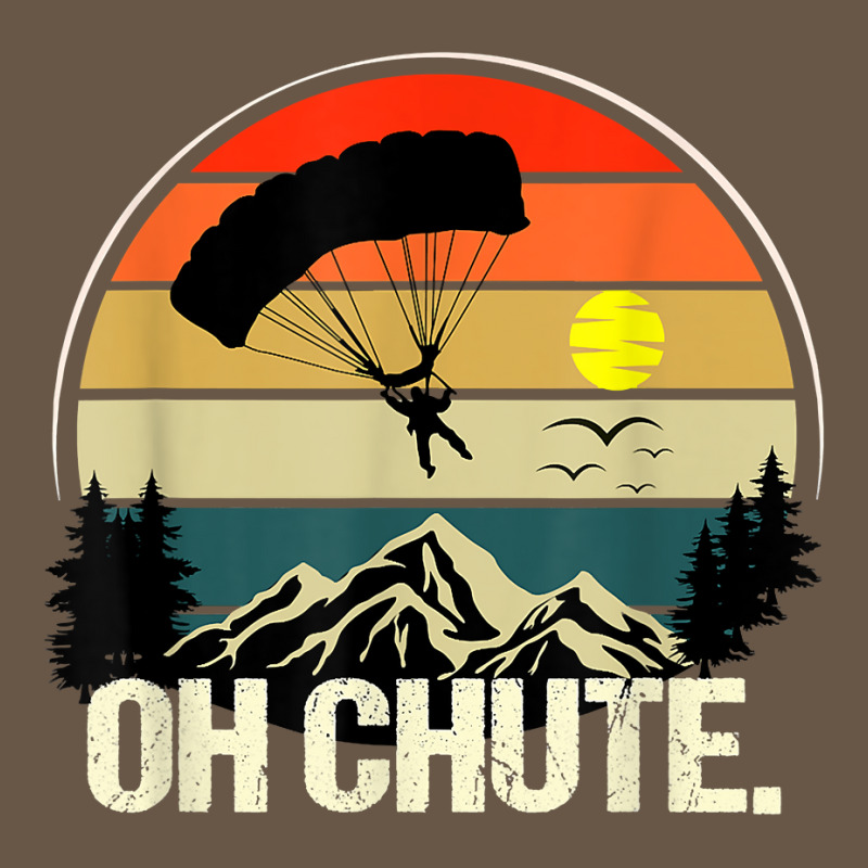 Oh Chute Tshirt As A Funny Skydiving T Shirt Snapback Trucker Cap by atereabag | Artistshot