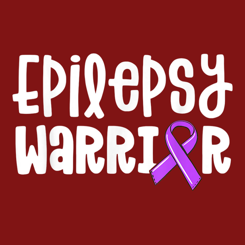 Epilepsy Warrior Shirt Kids Purple Ribbon Awareness Women T Shirt Snapback Trucker Cap | Artistshot