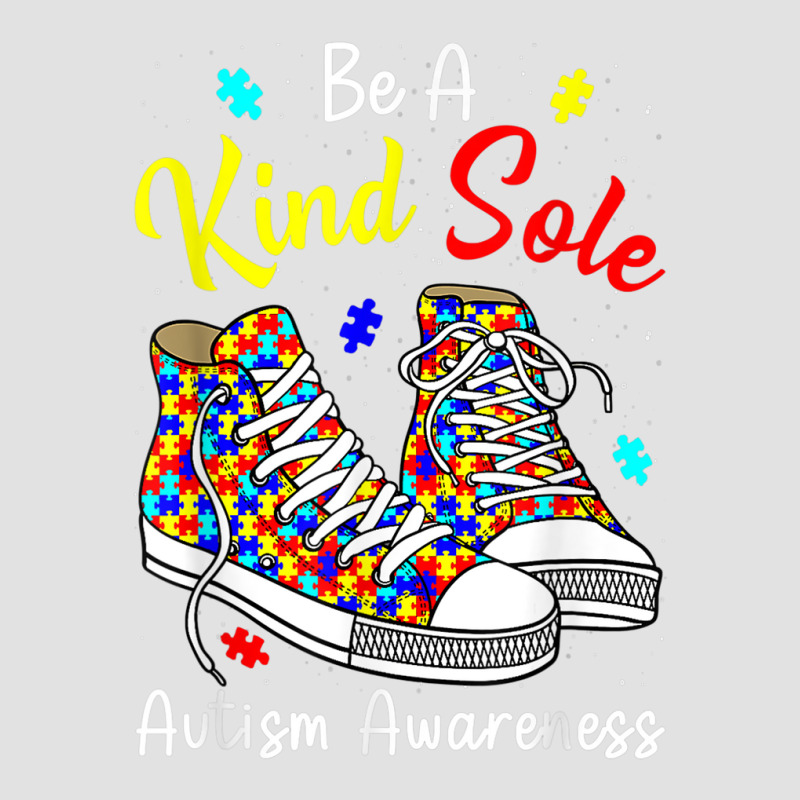 Be A Kind Sole Autism Awareness Rainbow Trendy Puzzle Shoes Foam Trucker Hat | Artistshot