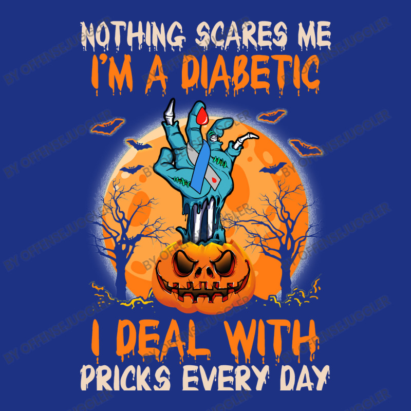 Diabetes Diabetic Nothing Scares Me Im A Diabetic I Deal With Pricks 4 Foam Trucker Hat by offensejuggler | Artistshot