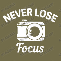 Never Lose Focus Camera Photography Dyed Cap | Artistshot