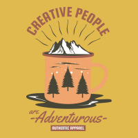 Creative People Are Adventurous Dyed Cap | Artistshot