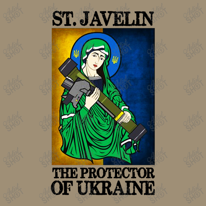 Saint Javelin Protector Of Support Dyed Cap | Artistshot