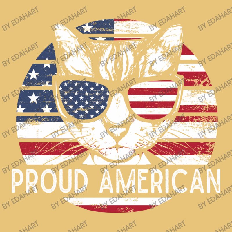 Us Flag Cat 4th Of July Proud And Independent Cat Of United States Of Dyed Cap by EdahArt | Artistshot