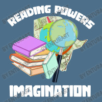 Reading Powers Imagination Bookworm Dyed Cap | Artistshot