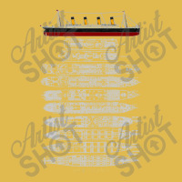 Titanic Ship Section Plan T Shirt Gift Dyed Cap | Artistshot