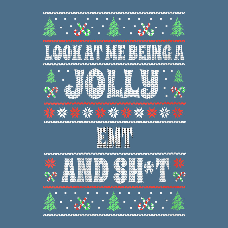 Womens Funny Emt Ugly Christmas Design Emergency Medical Technician V Dyed Cap | Artistshot