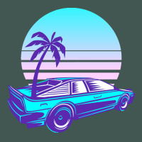 Synthwave T  Shirt Futuristic Car Retro Sunset Synthwave T  Shirt Dyed Cap | Artistshot