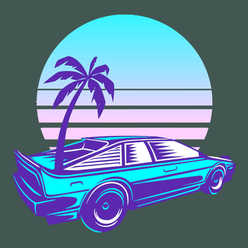 Synthwave T  Shirt Futuristic Car Retro Sunset Synthwave T  Shirt Dyed Cap by oweber478 | Artistshot