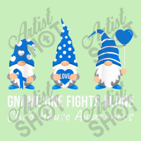 Gnome One Fights Alone Child Abuse Awareness Blue Ribbon Urban Heavy T-shirt | Artistshot