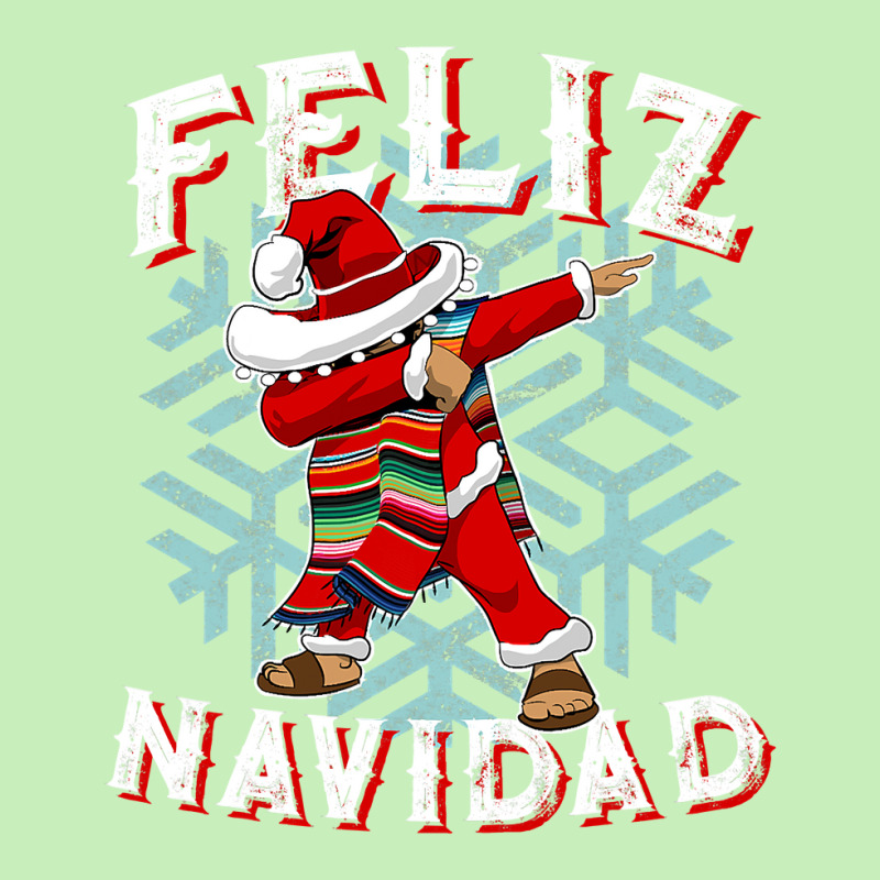 Feliz Navidad Dabbing Christmas Sombrero T Shirt Urban Heavy T-shirt | Artistshot