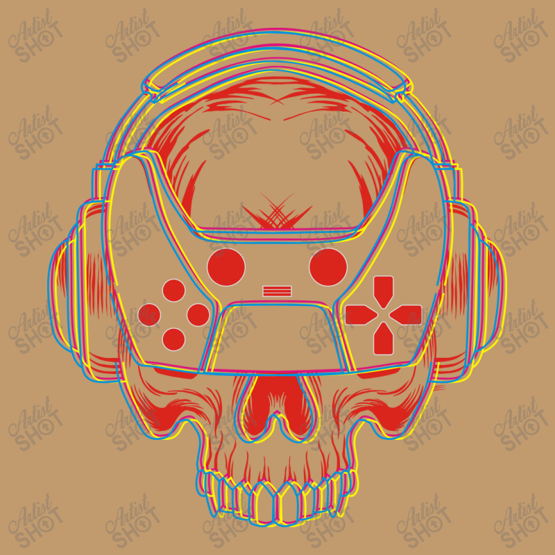 Skull Gamer Urban Heavy T-shirt by azmth | Artistshot