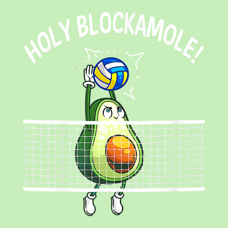 Holy Blockamole Volleyball Shirt Player Blocker Avocado Urban Heavy T-shirt by pester | Artistshot