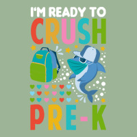 Back To School T Shirti'm Ready To Crush Pre K Shark Back To School T Urban Pullover Hoodie | Artistshot