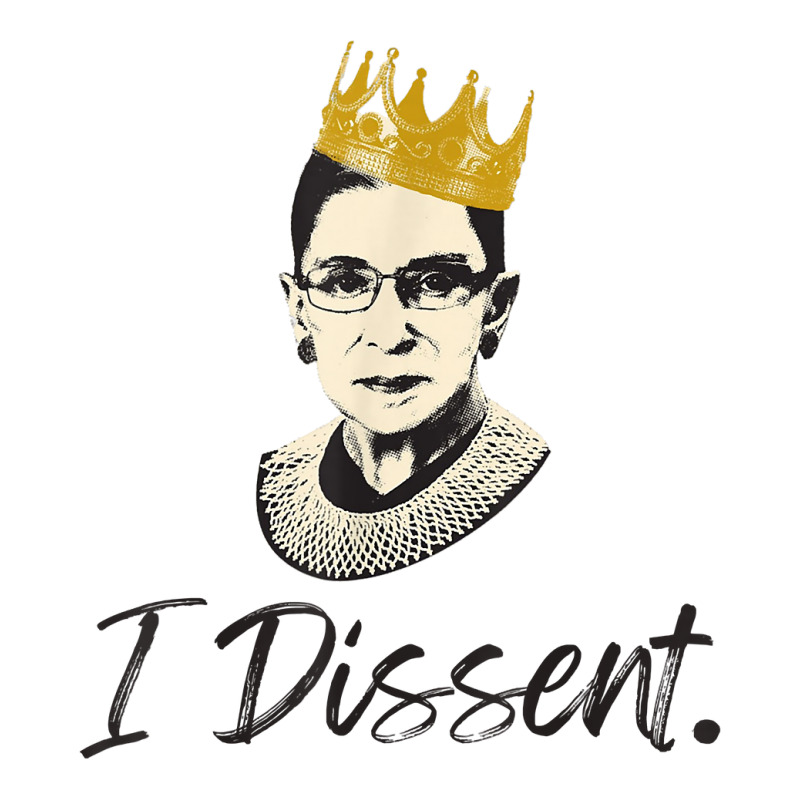 I Dissent Rbg Ruth Bader Ginsburg Lace Collar Graphic Womens T Shirt Bomber Jacket | Artistshot