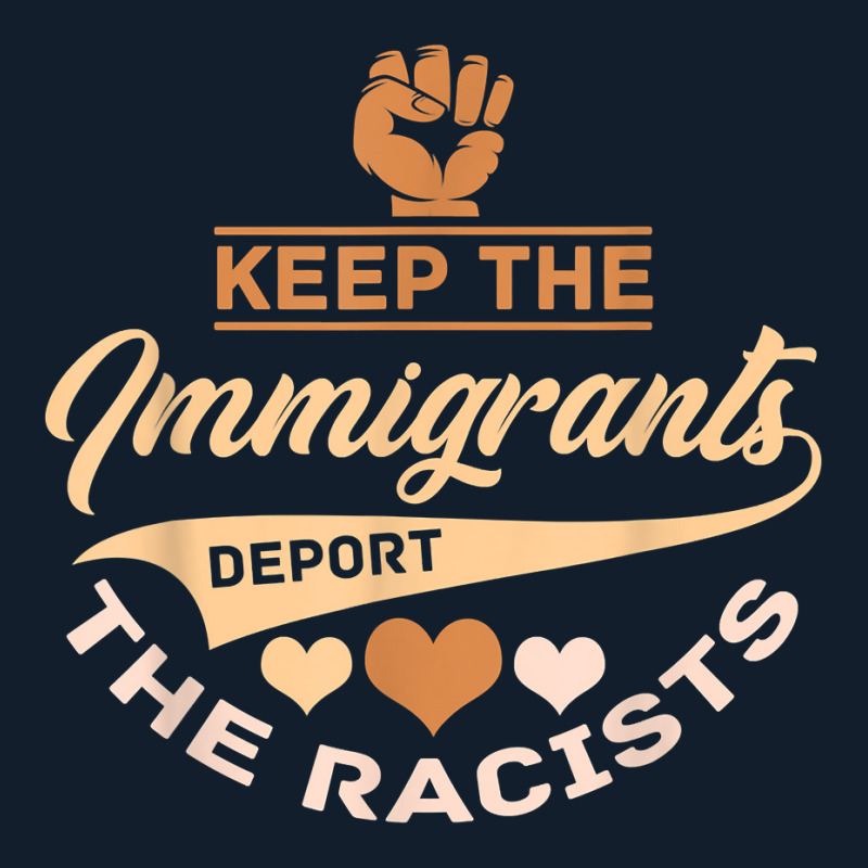 Anti Racism   Keep The Immigrants Deport The Racists T Shirt Beanie by lelalucin | Artistshot