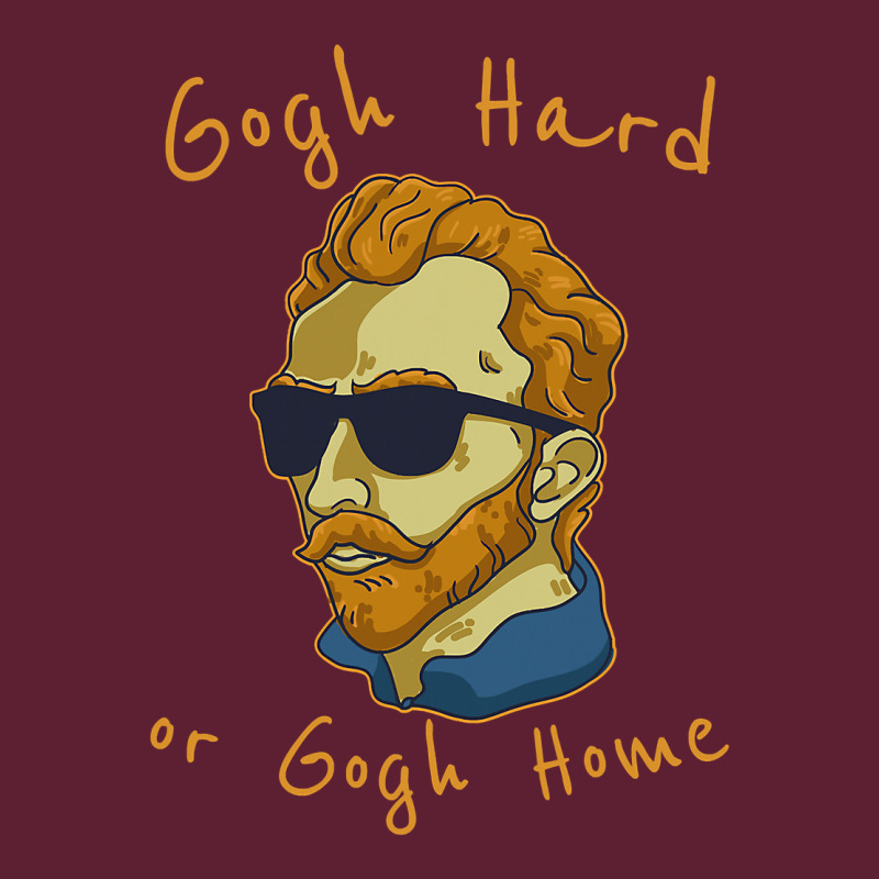 Vincent Van Gogh Hard Or Go Home Artist Humor Pun T Shirt Beanie | Artistshot