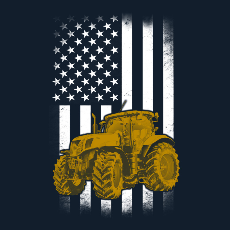 Farm Tractors Distressed Usa Flag Combine Tractor Farming Beanie by MichaelAlavarado | Artistshot