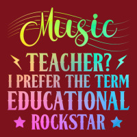 Music Teacher I Prefer The Term Educational Rockstar Beanie | Artistshot