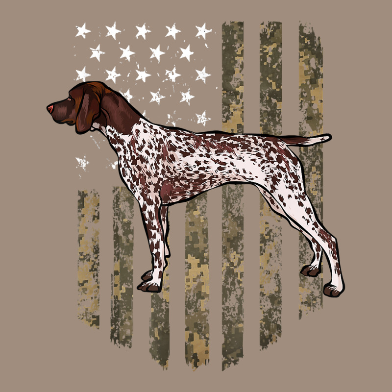 Camo American Flag German Shorthaired Pointer 4th Of July T Shirt Visor hat by kalellwhistlehunt | Artistshot