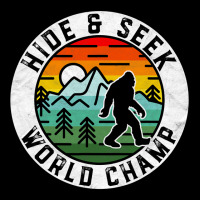 Bigfoot Hide   Seek World Champ Sasquatch Silhouette T Shirt Visor Hat | Artistshot