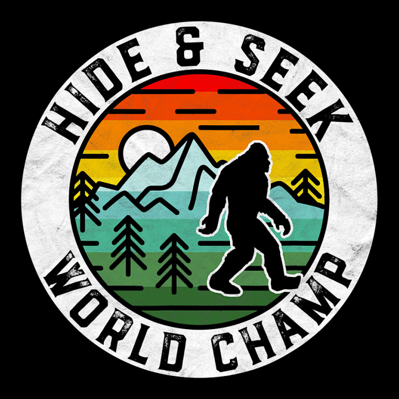 Bigfoot Hide   Seek World Champ Sasquatch Silhouette T Shirt Visor hat by Hoangduong | Artistshot