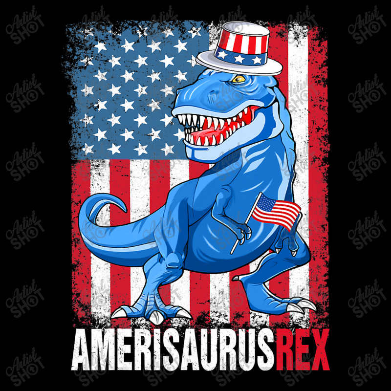 Dinosaur 4th Of July Kids Boys Men A.me.ri.saurus T Rex Funny T Shirt Visor Hat | Artistshot