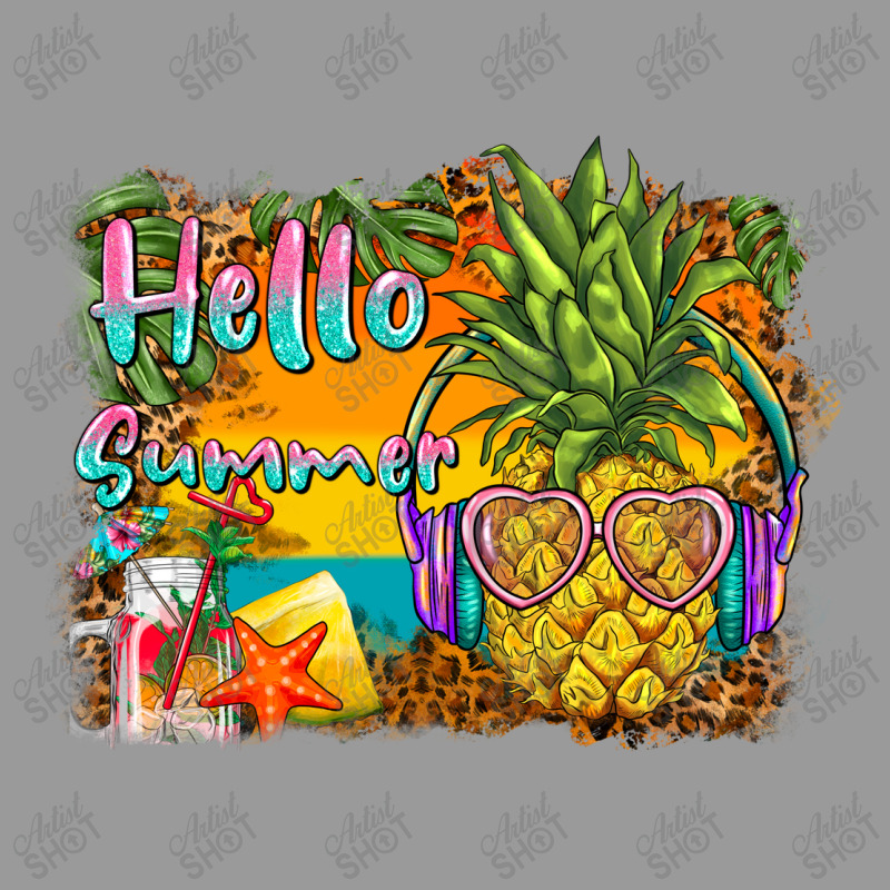 Hello Summer Pineapple License Plate | Artistshot