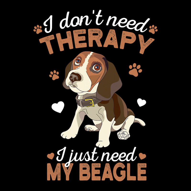 Beagle Dog I Dont Need Therapy I Just Need My Beagle Dog Lover 107 Bea Visor hat by peafowl | Artistshot