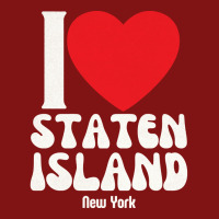 I Love Staten Island Lovers Retro Distressed Pullover Hoodie Snapback Trucker Cap | Artistshot