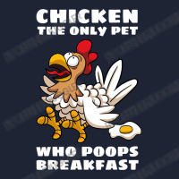 Chicken Chick The Only Pet Who Poops Breakfast Fried Egg Humor 224 Roo Snapback Trucker Cap | Artistshot