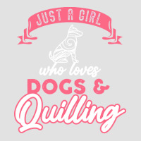 Quilling T  Shirt Girl Who Loves Quilling Dogs Paper Filigree Craftsma Foam Trucker Hat | Artistshot